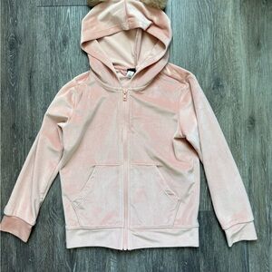 NWOT Tea Collection Light Pink Pom Pom Hoodie